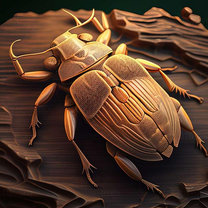 3D модель Mesoraphidiidae (STL)